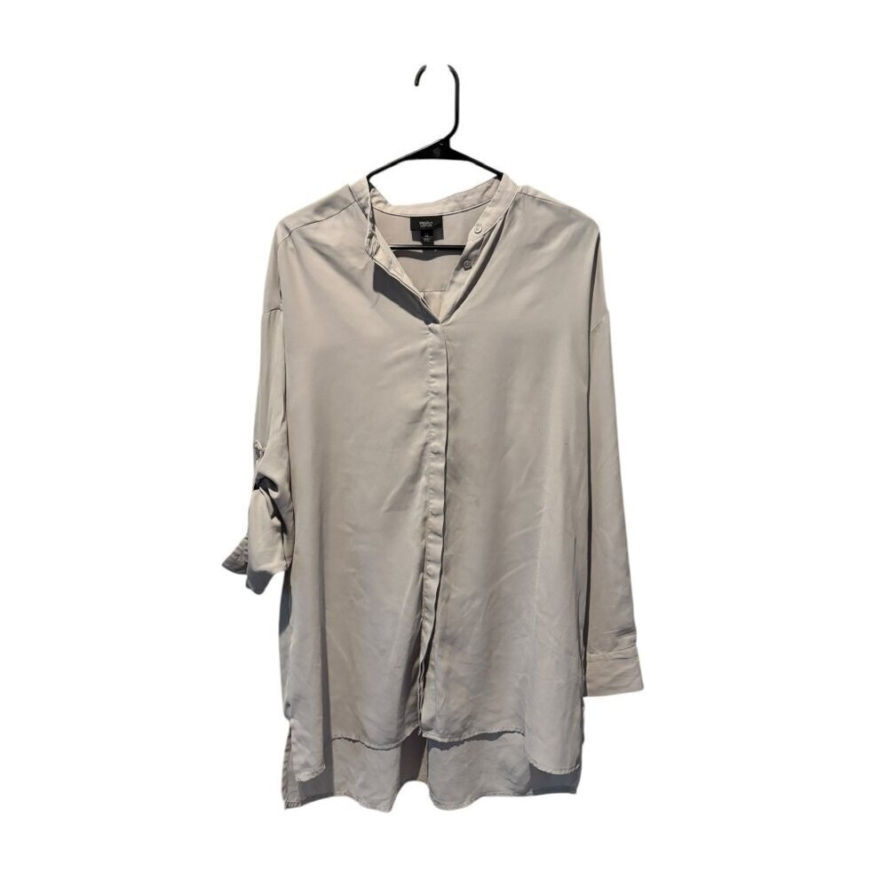 Mossimo Women's Light Gray Shirt Dress